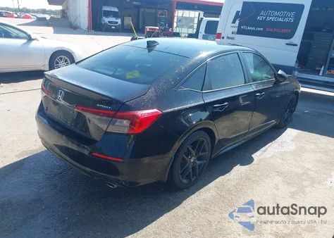 2022 Honda Civic Sport z USA, uszkodzony, nr VIN 2HGFE2F52NH551304